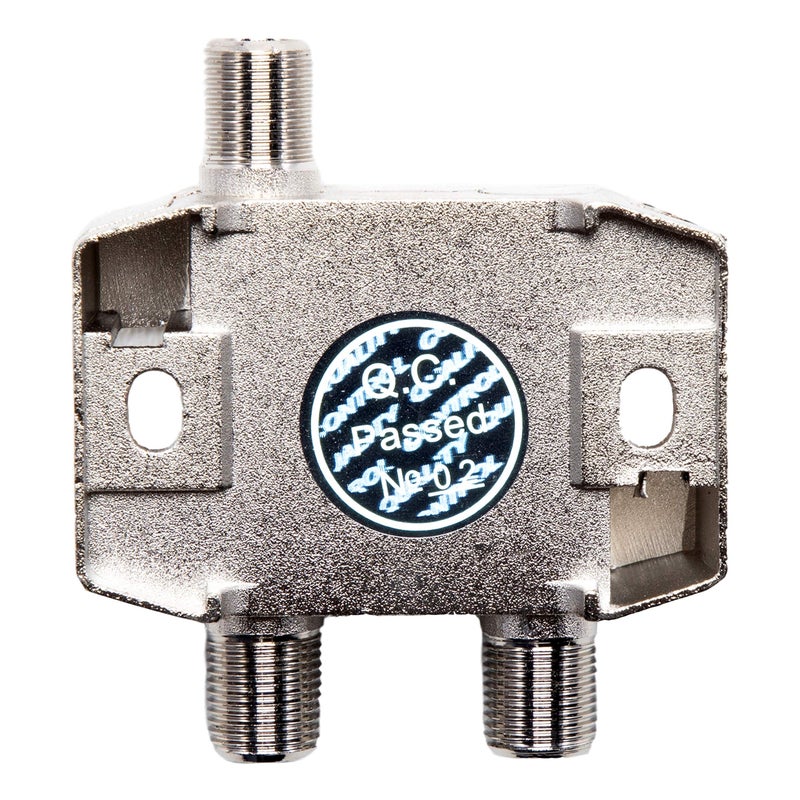 BAMF Manufacturing موزع كابل كوكس 2-طريق BAMF، ثنائي الاتجاه MoCA 5-2300MHz - موزع عالي الأداء للتلفاز أو الإنترنت أو الأقمار الصناعية - Image 2